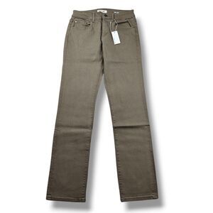 Warp Weft ORD Chicago Straight Jeans Men's 29x34 Capers Brown Stretchy NWT